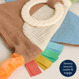 Crinkle Teether (Mallard Duck)