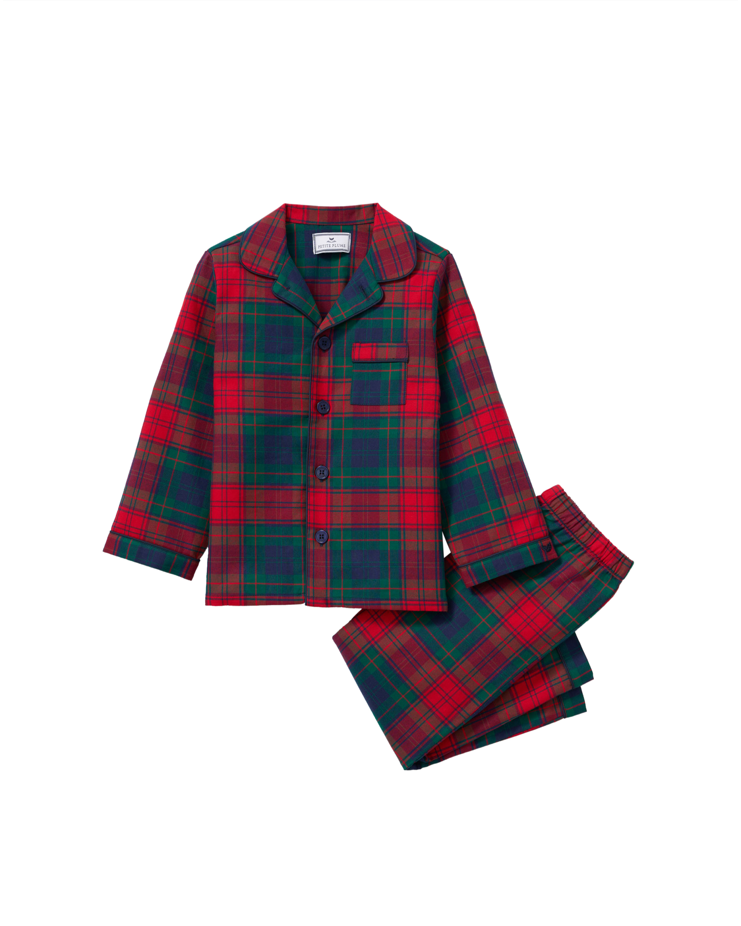 Children's Twill Pajama Set (St. James Tartan)