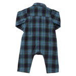 Baby Boys Easton Jumper (Blue Tartan)