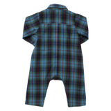 Baby Boys Easton Jumper (Blue Tartan)