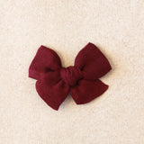 Explorer Bow Clip (Merlot)
