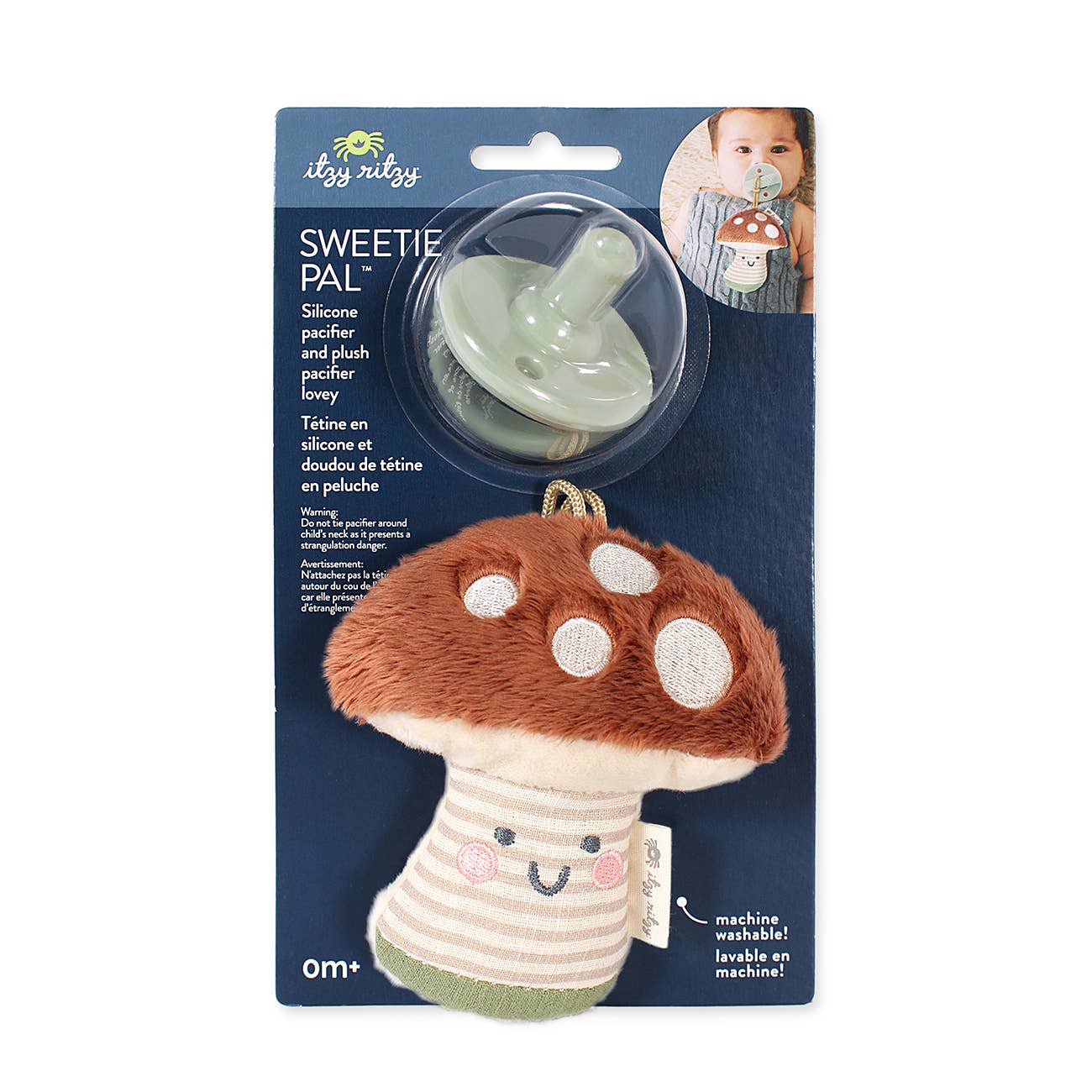 Sweetie Pal Plush & Pacifier (Ash the Mushroom)