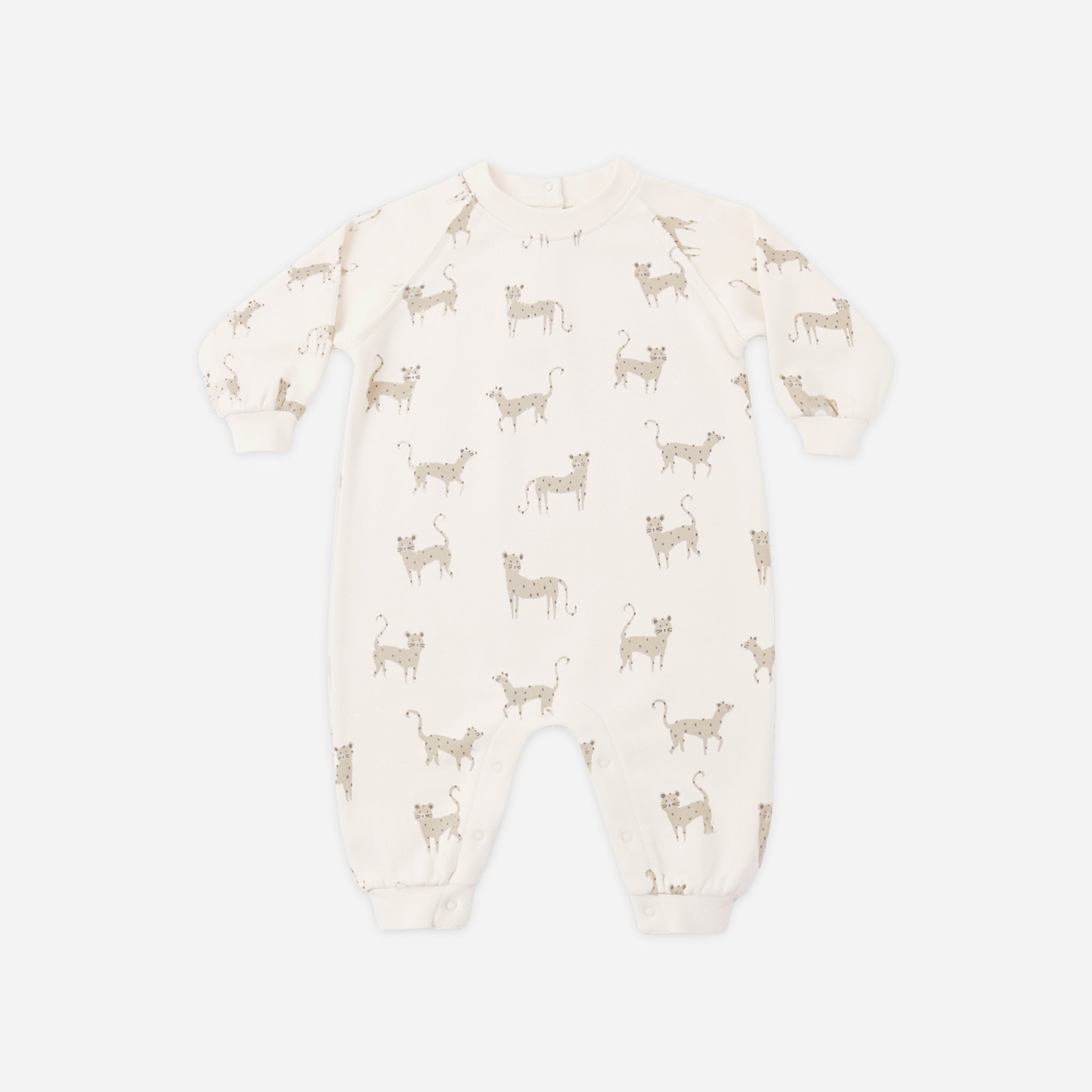 Raglan Jumpsuit (Leopards)