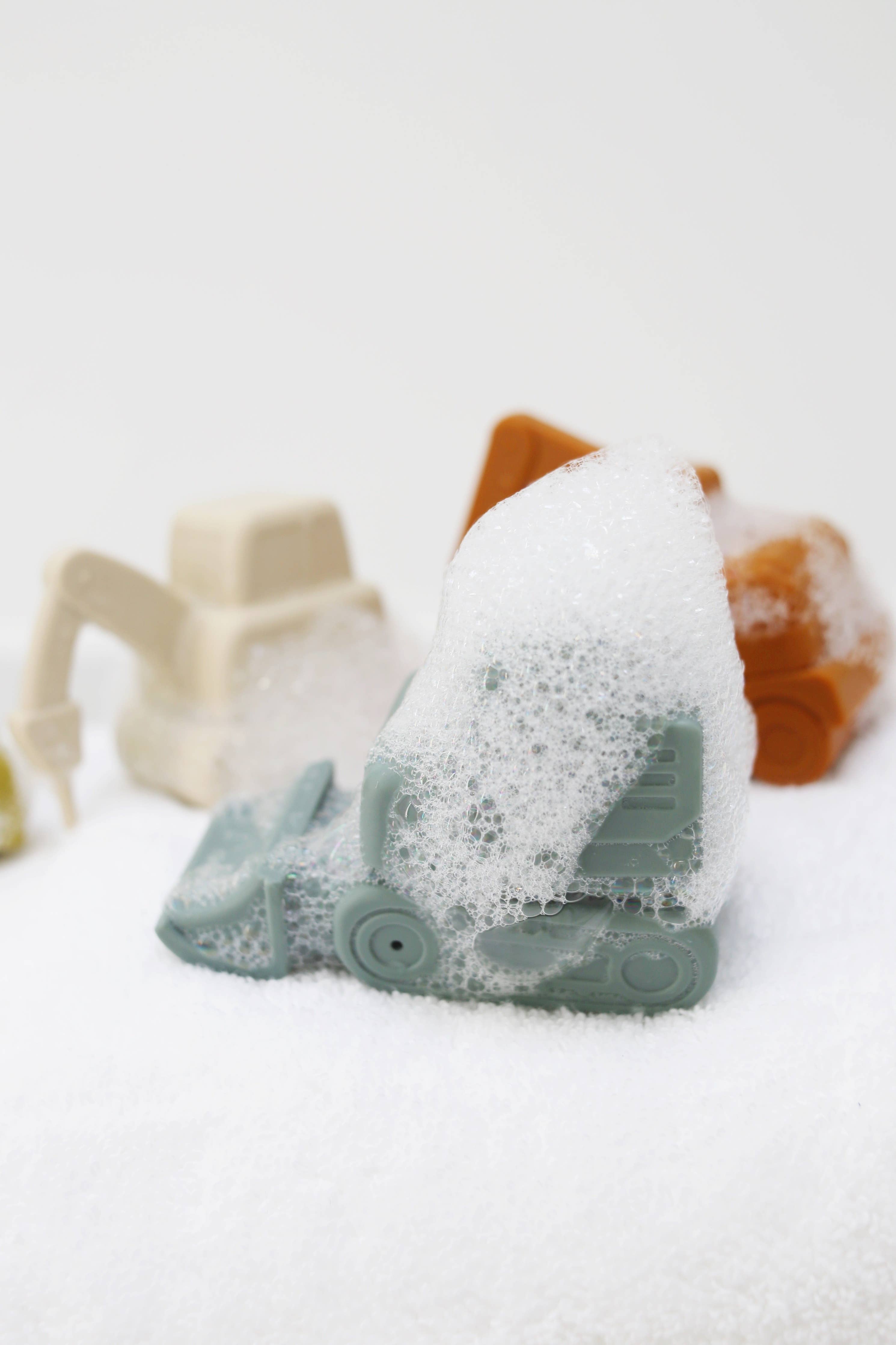 Silicone Bath Toy (Construction Vehicle)