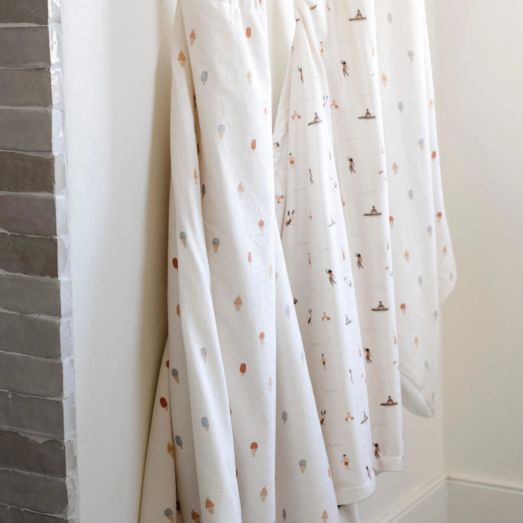 Toddler Hooded Towel (Ice Cream)