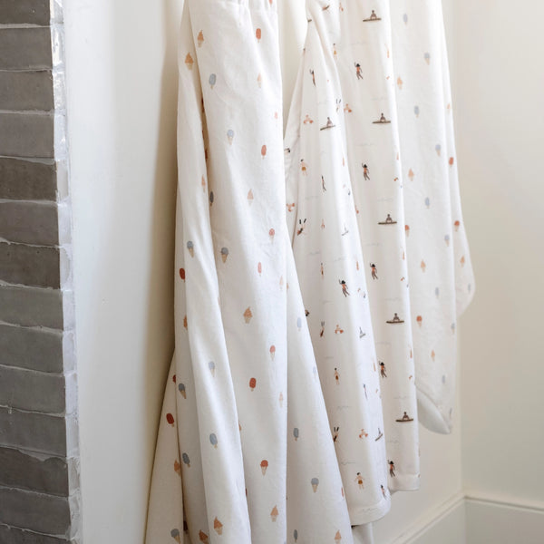 Toddler Hooded Towel (Ice Cream)