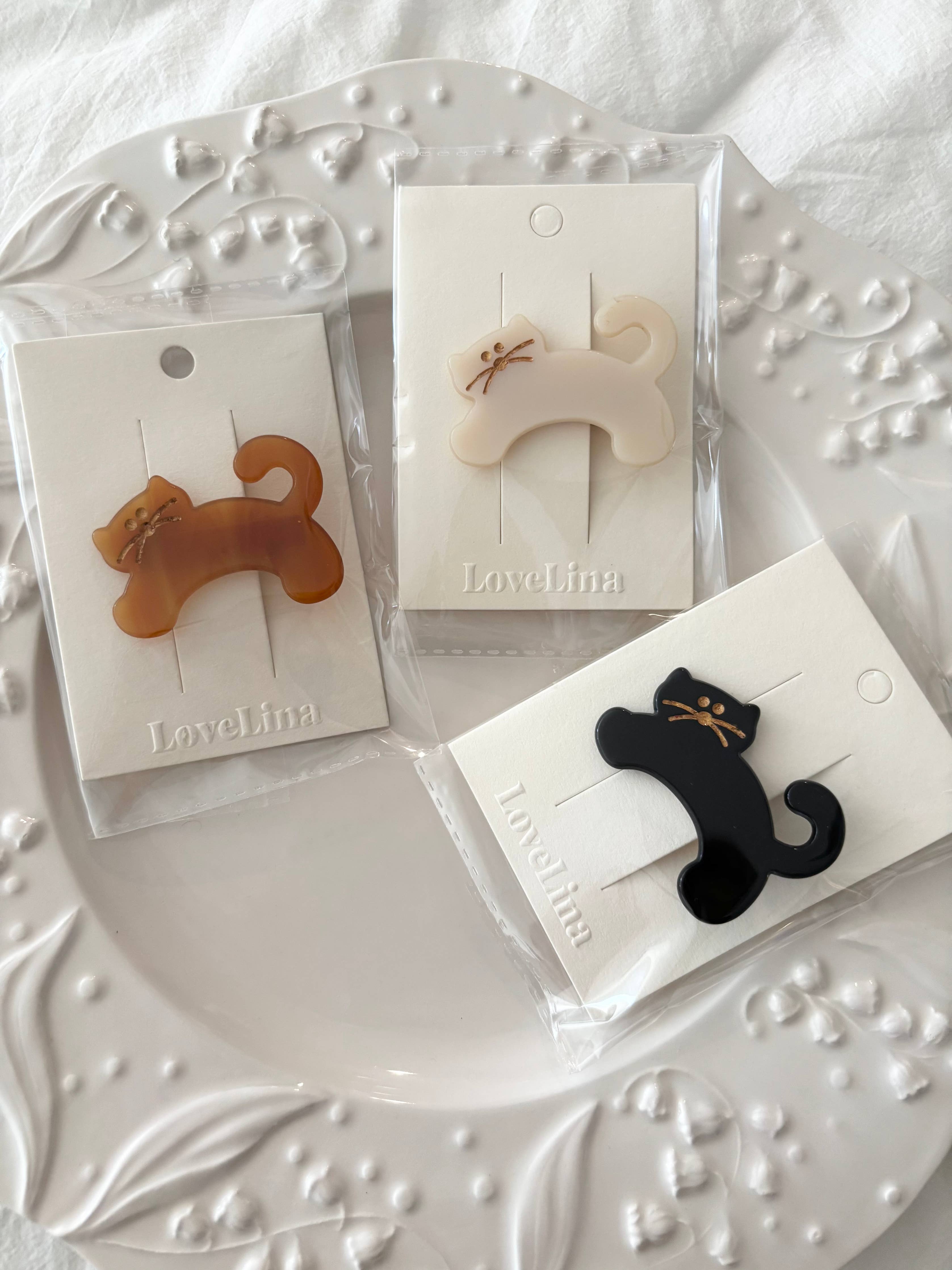 Mini Kitty Hair Clip (Doya)
