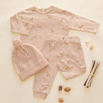 Long Sleeve Tee + Pant Set (Fawns)