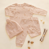 Long Sleeve Tee + Pant Set (Fawns)