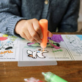 Peel & Stick Solid Paint Set for Window Art