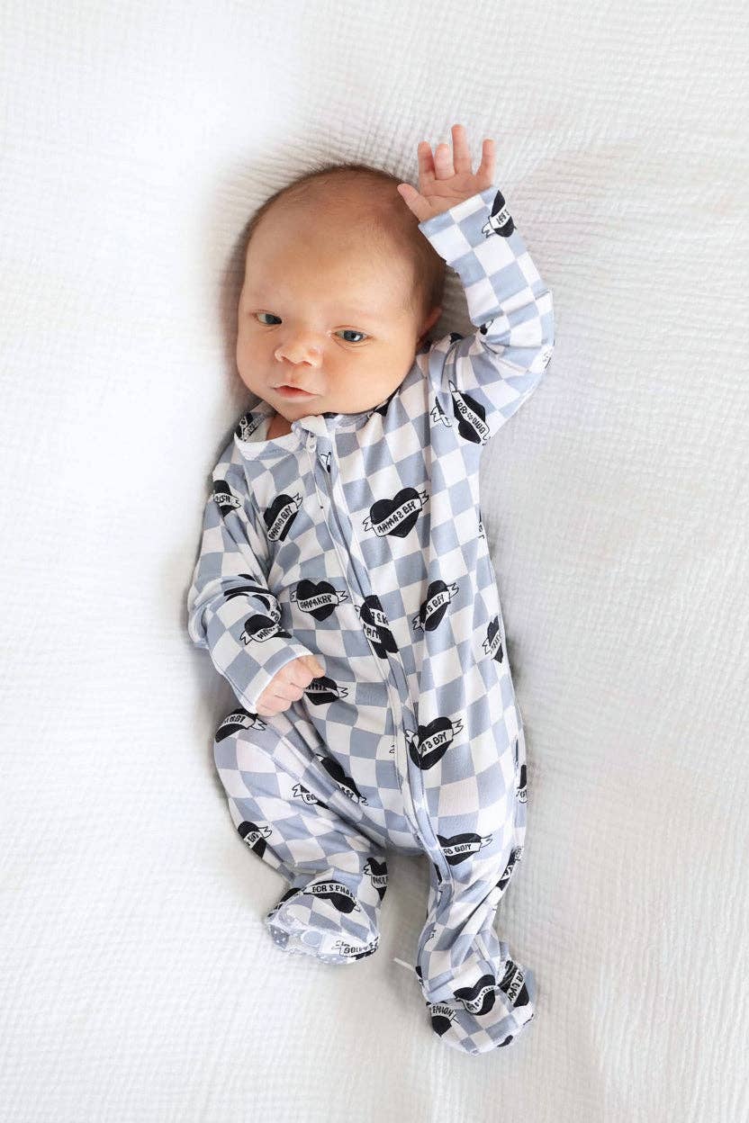 Zipper Footie (Mama's Boy)