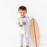 Convertible Footies (Boardwalk Buddies Blue)