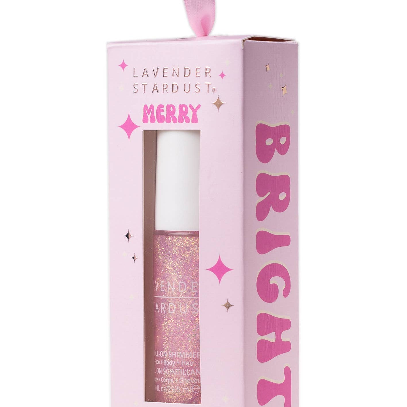 Roll-On Shimmer Gift Box (Merry & Bright Strawberry Pink)