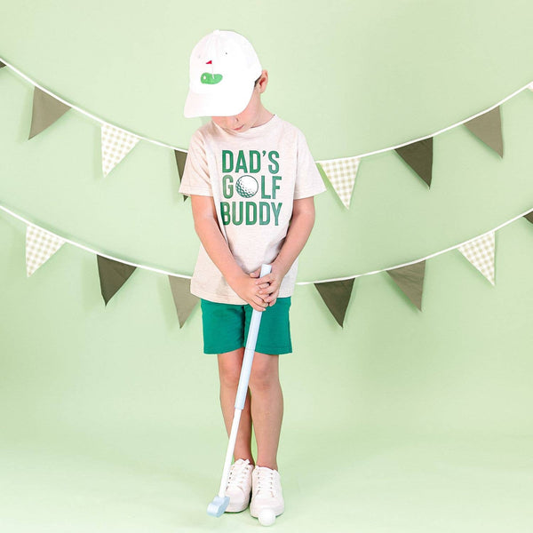 Golf Tee Front Flag Patch Baseball Hat