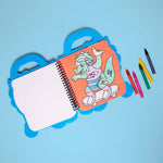 Super Coloring & Sticker Book (Dino)
