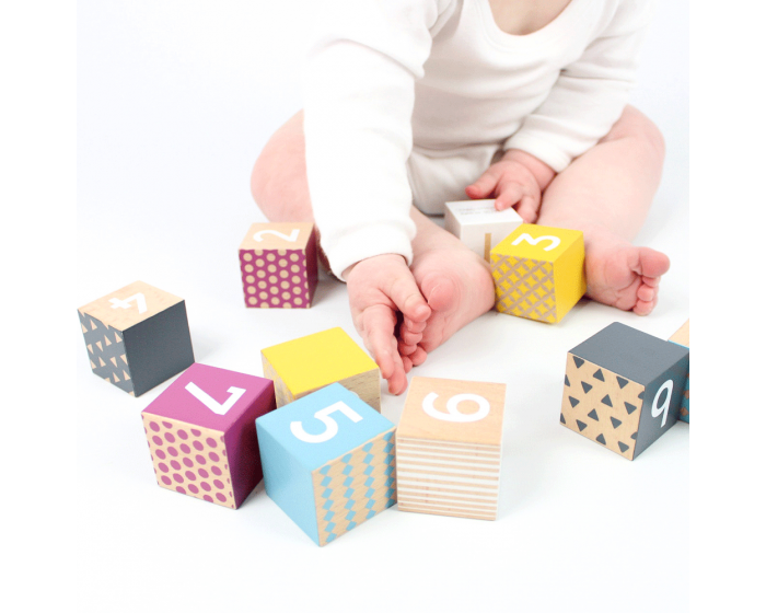 Wooden Number Blocks