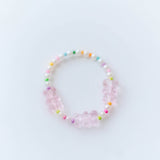 Gummy Bear Stretch Bracelet (Pink)