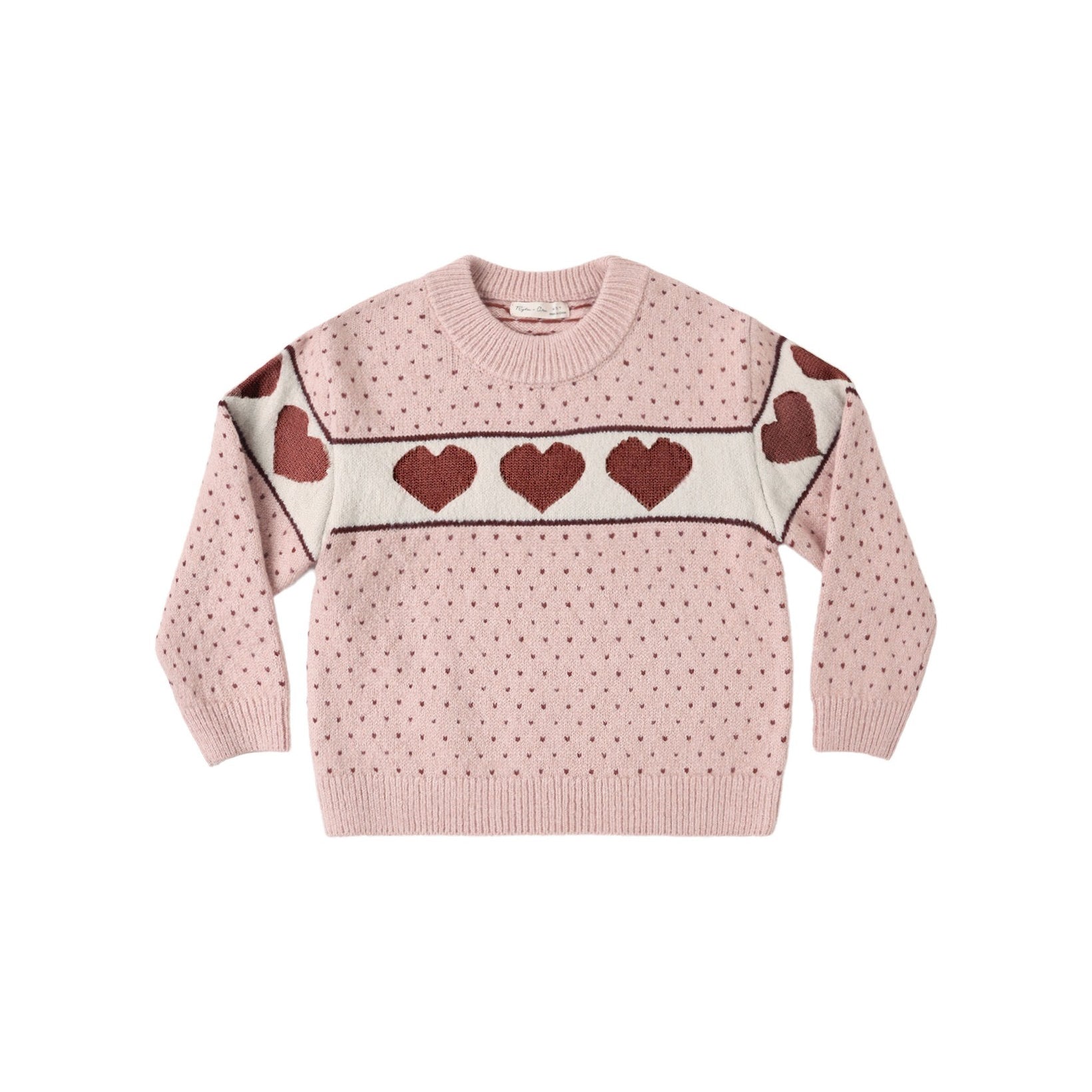 Reagan Sweater Hearts