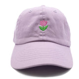 Tiny Tulip Baseball Hat (Lilac)