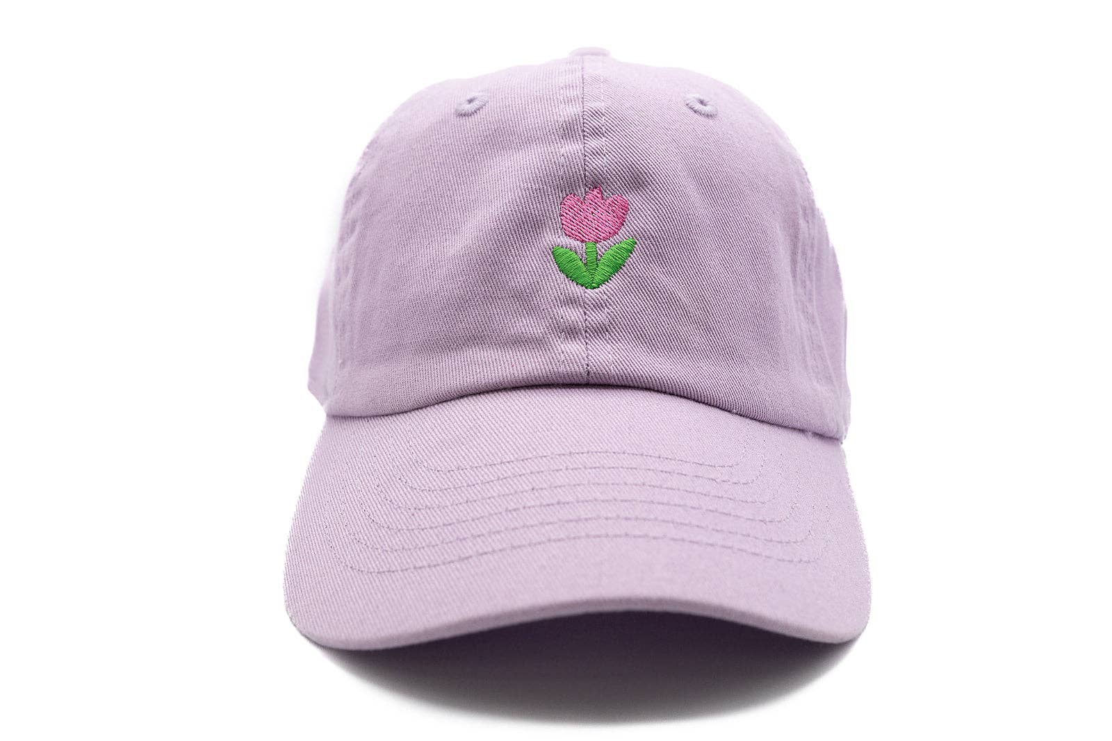 Tiny Tulip Baseball Hat (Lilac)