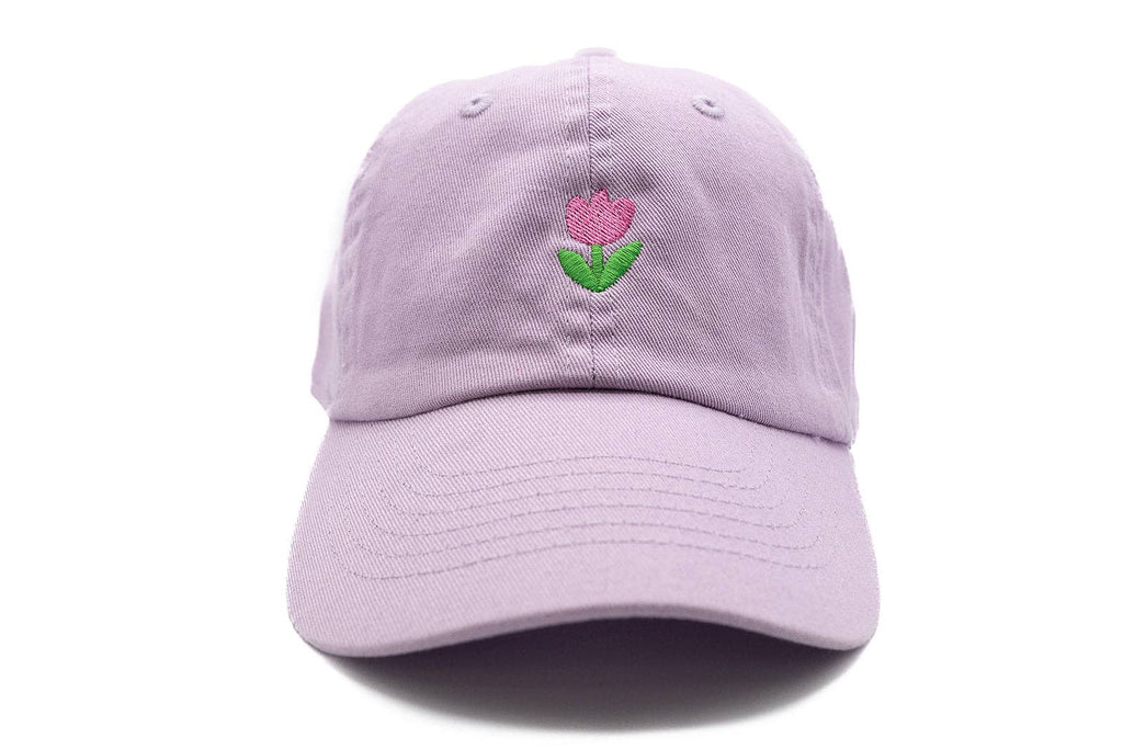 Tiny Tulip Baseball Hat (Lilac)