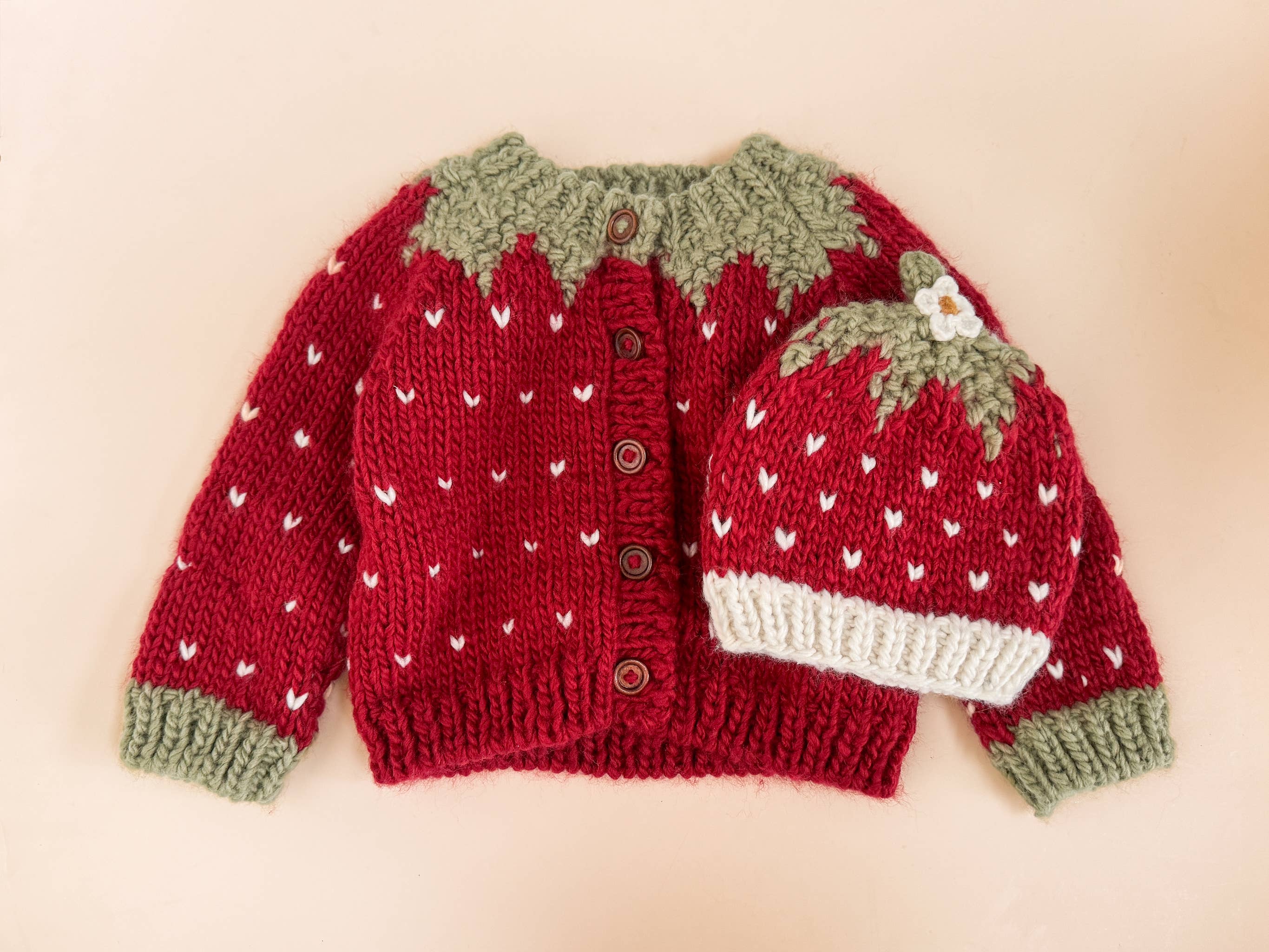 Strawberry Beanie (Red)