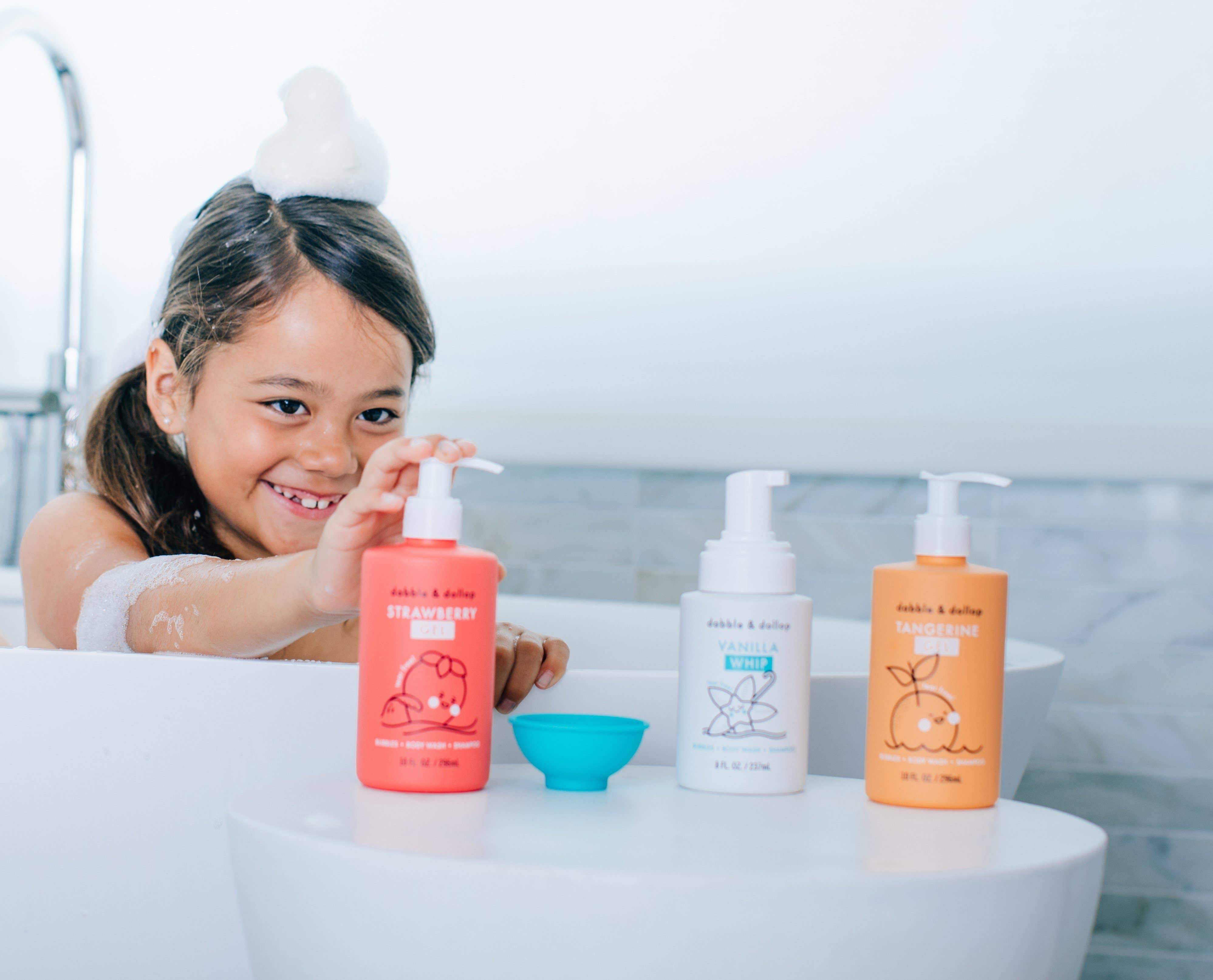 Tear-Free Shampoo, Body Wash & Bubbles (Strawberry)
