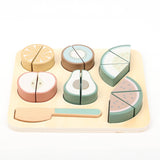 Wooden Fruit Cutting Puzzle