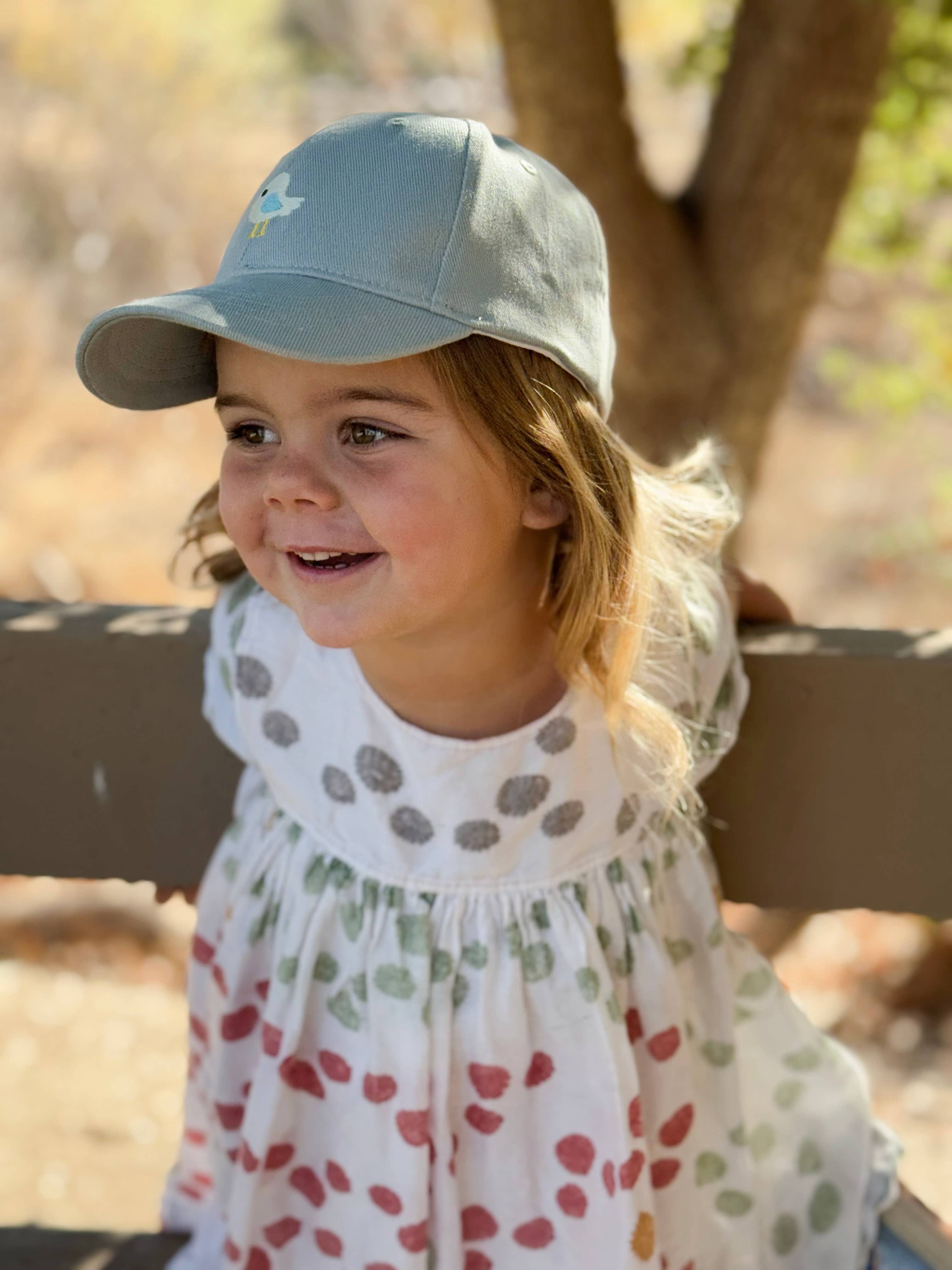 Kids Baseball Hat (Birdie Patch)