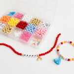DIY Stretchy Bracelet Craft Kit (Color My World Rainbow)