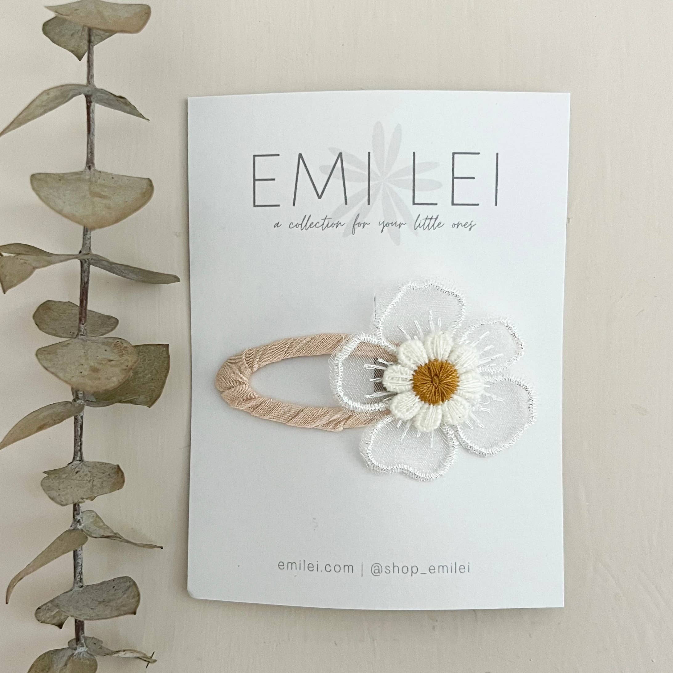 Daisy Snap Barrette