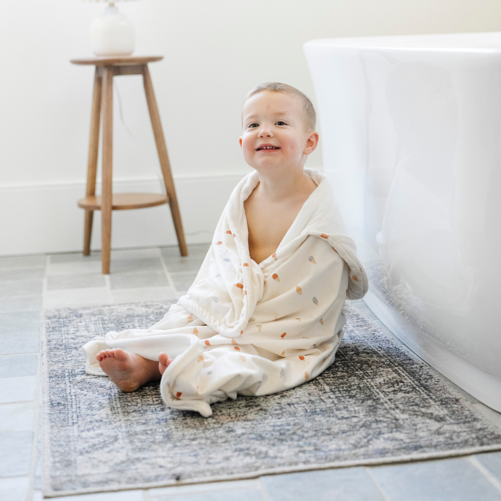 Toddler Hooded Towel (Ice Cream)