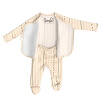 Footie & Wrap Top Baby Set (Mistletoe)