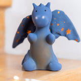 Baby Midnight Dragon Rattle with Crinkle Wings