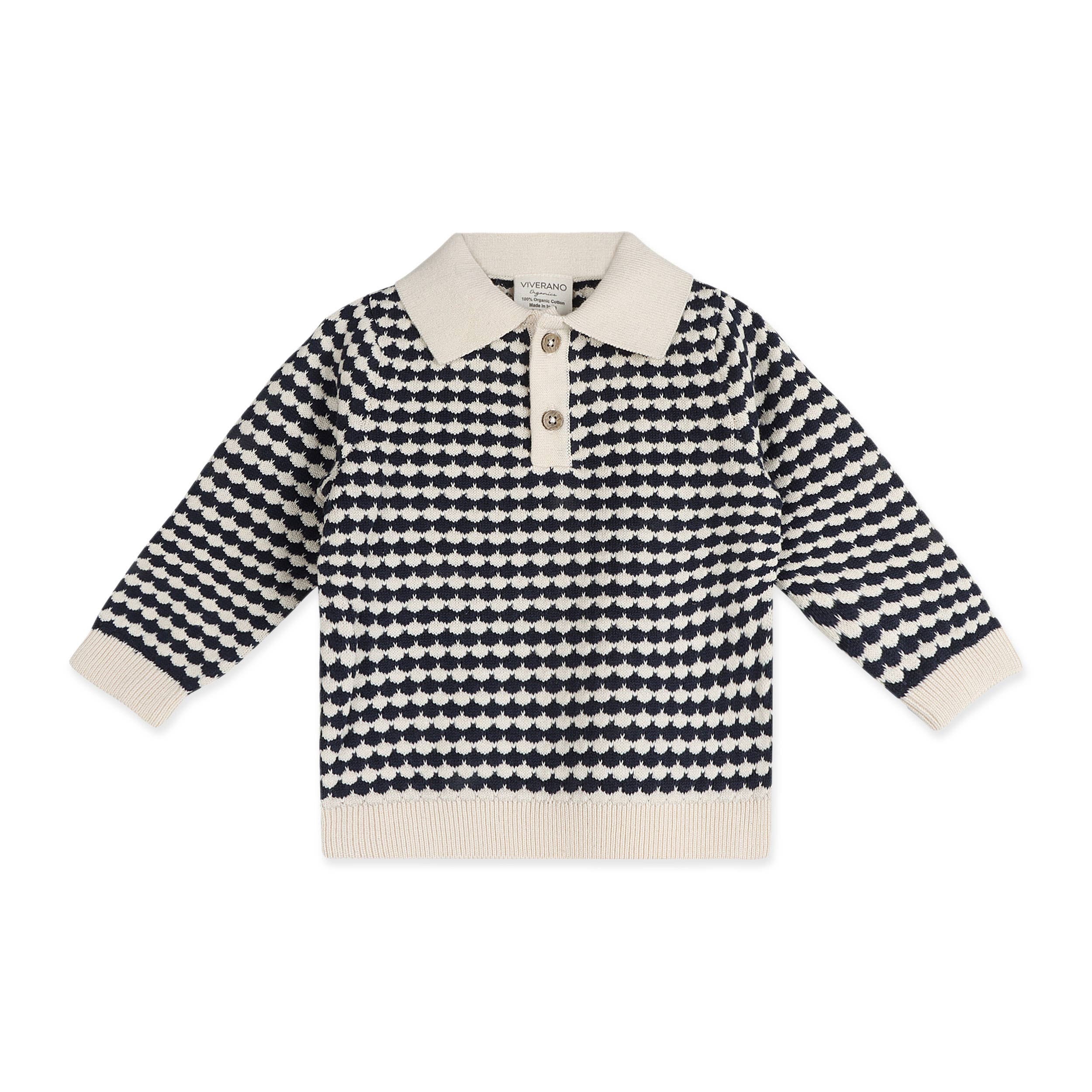 Leo Knit Polo Pullover & Pant (Navy)