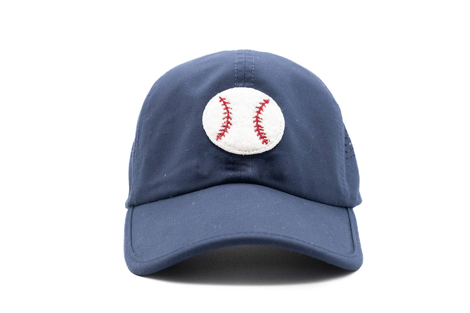 Navy Athletic Hat (Baseball Terry Patch)
