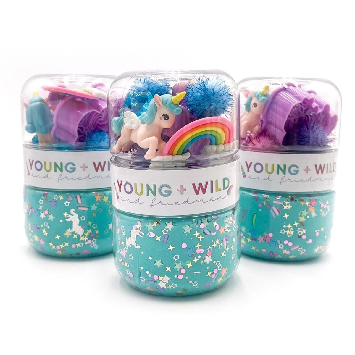Grab & Go Dough Jar (Unicorn)
