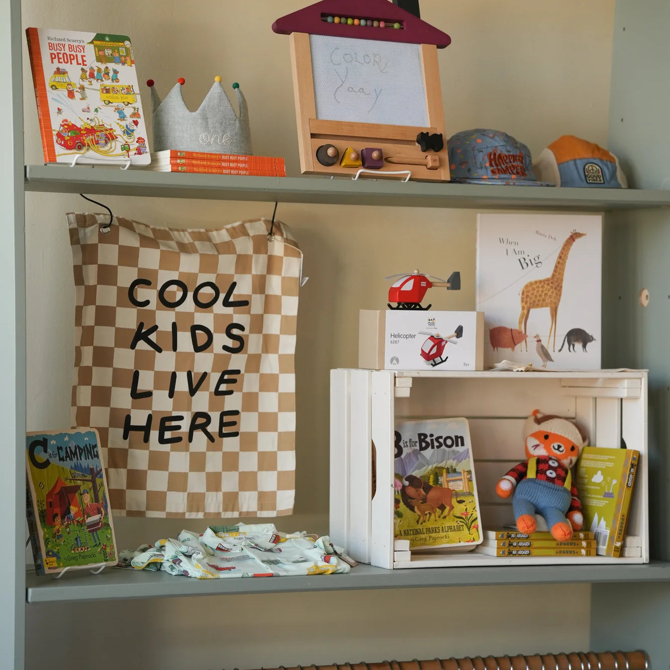 Broomtail assortment of BPA-free baby toys and accessories
