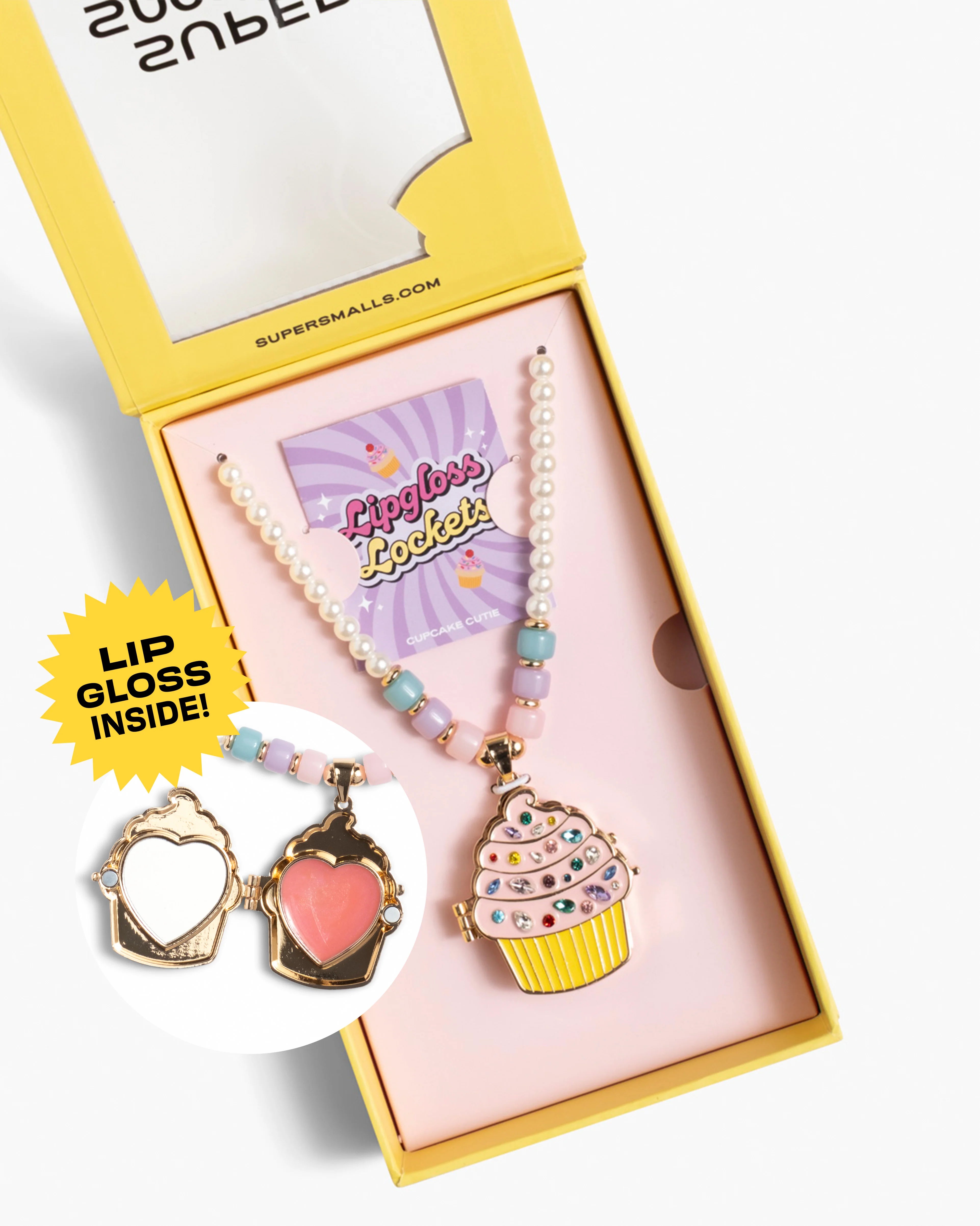 Lipgloss Locket (Cupcake Cutie)