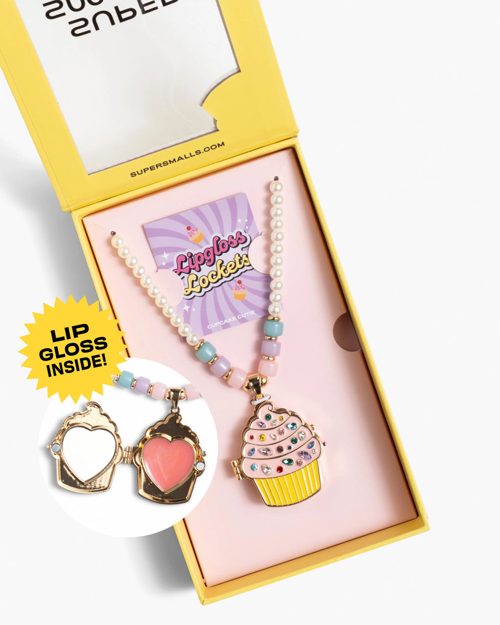 Lipgloss Locket (Cupcake Cutie)