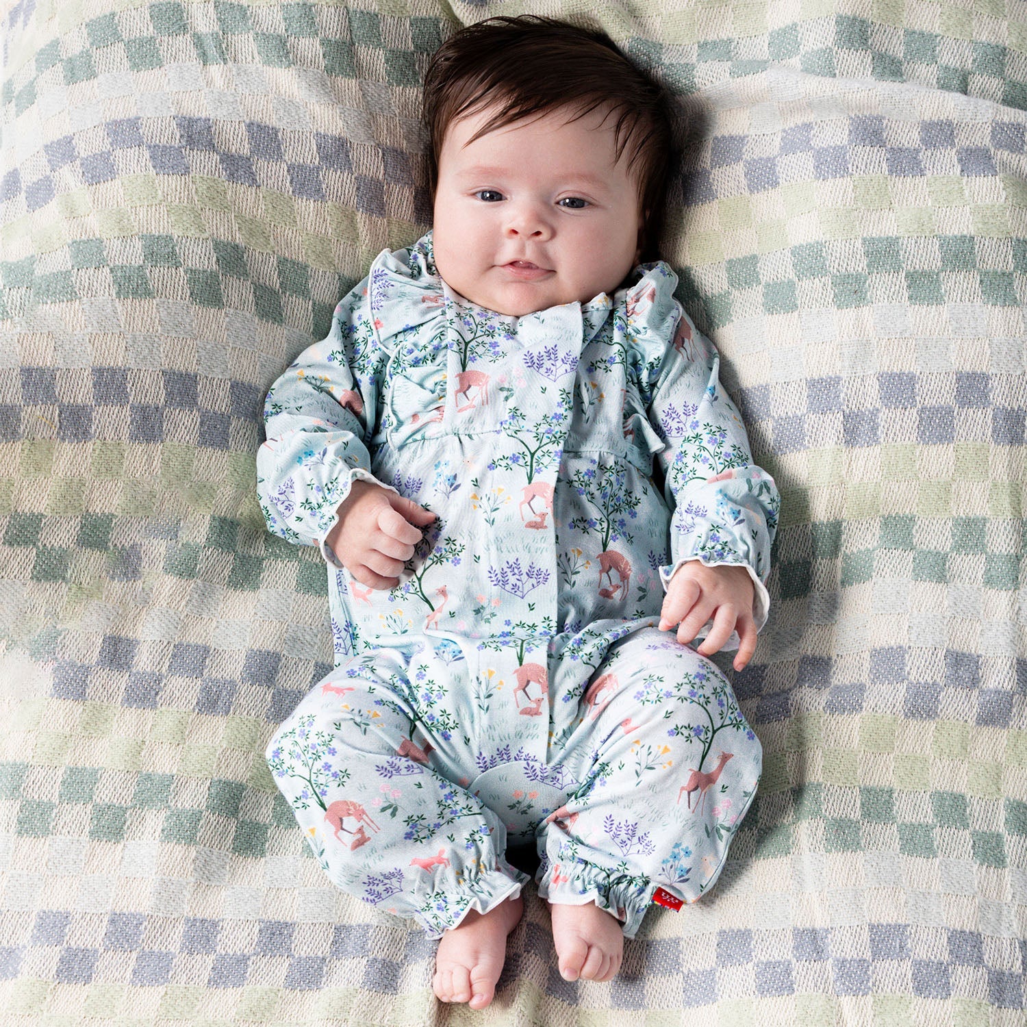 Magnetic Modal Ruffle Romper (Love You Deerly)