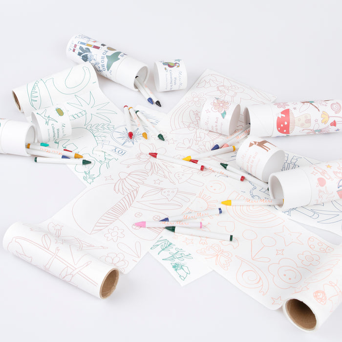 Dinosaur Coloring Roll