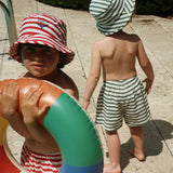 Asnou Bucket Hat (Stripe Rouge)