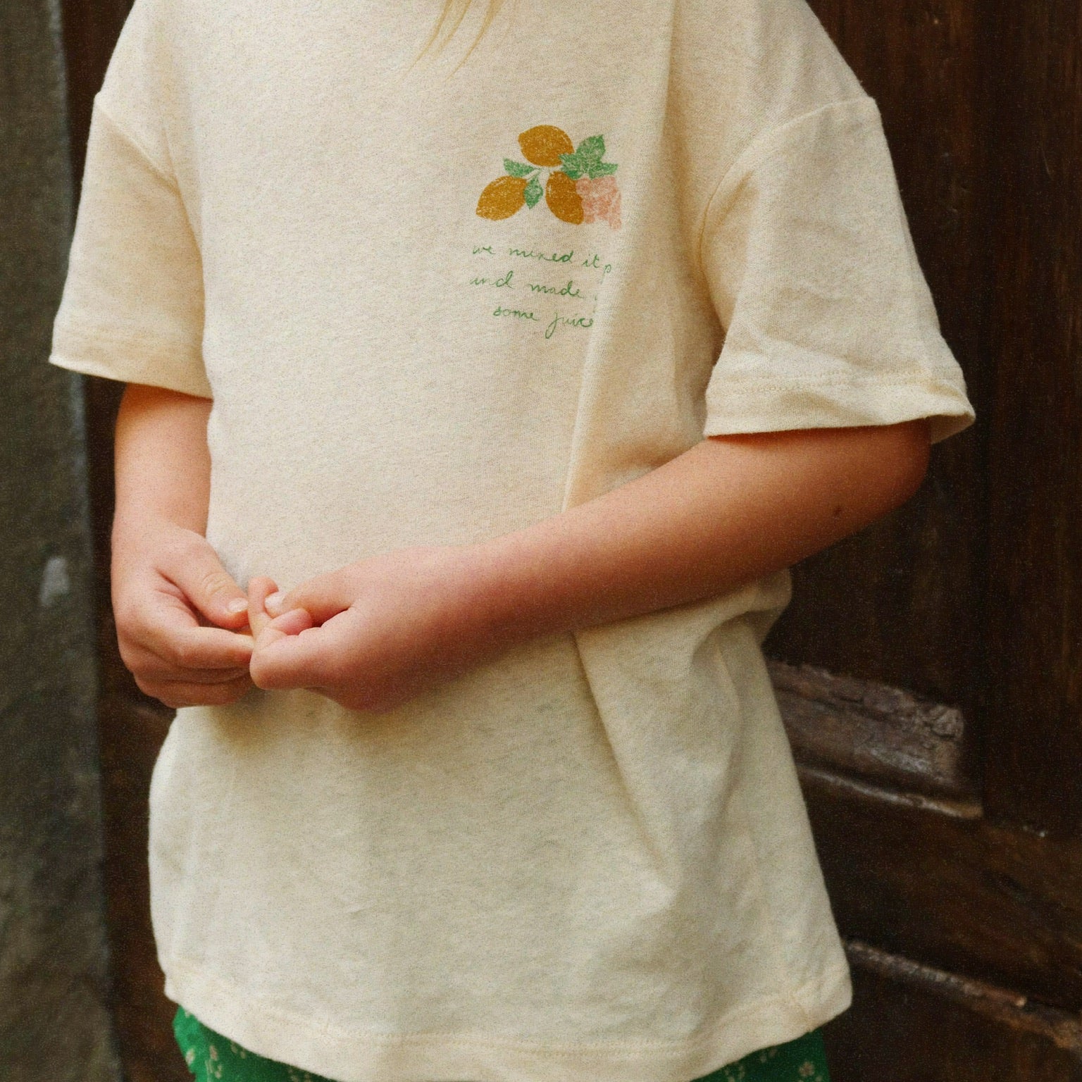 Era Tee (Buttercream/Juicy)