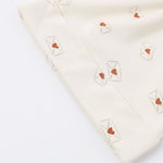 Bamboo Swaddle + Knotted Hat (Valentine)