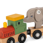 Wooden Animal Train