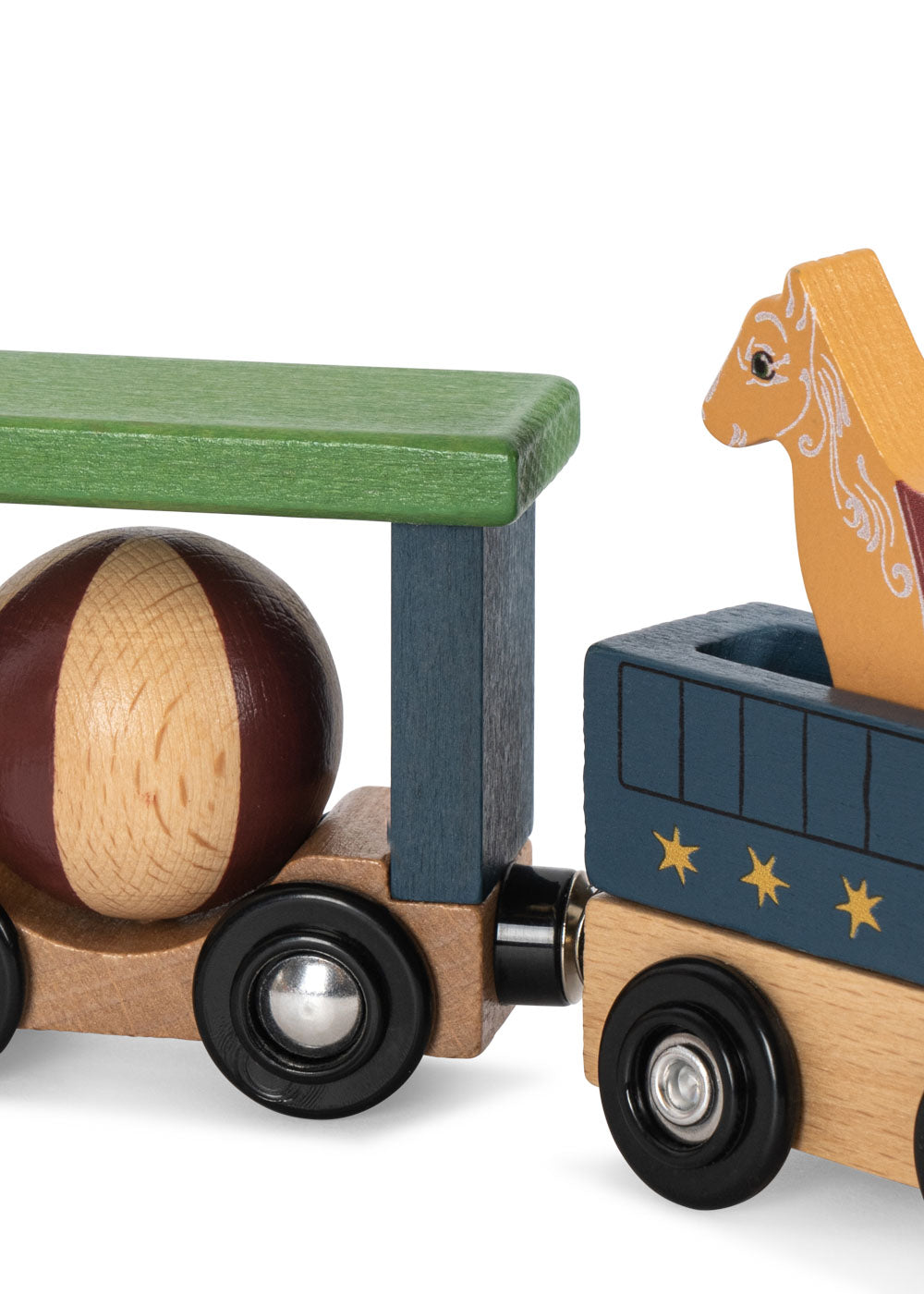 Wooden Animal Train