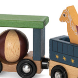 Wooden Animal Train