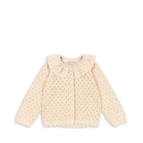 Knit Sparkle Cardigan (Buttercream)