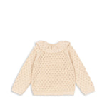 Knit Sparkle Cardigan (Buttercream)